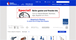 Desktop Screenshot of boilersupplies.com
